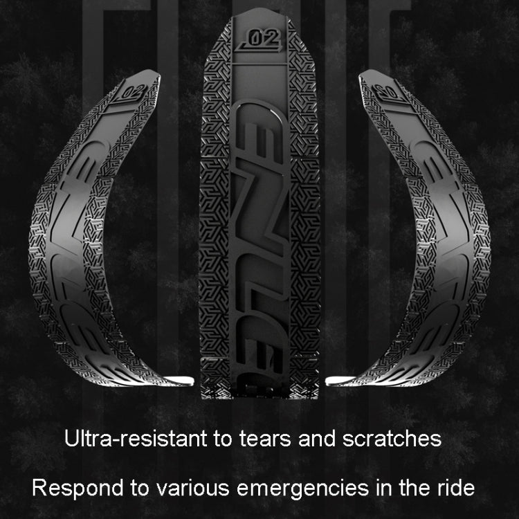 ENLEE E-645 Bicycle Frame Protectors Mountain Bike Road Bike Bumper Covers Downtube Guards(Red) - Protective Cases by ENLEE | Online Shopping South Africa | PMC TechLife | Buy Now Pay Later Mobicred