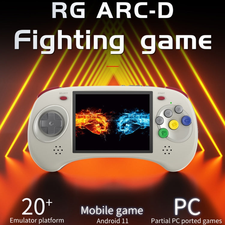 ANBERNIC RG ARC-D Handheld Game Console 4-Inch IPS Screen Linux / Android 11 System Portable Video Arcade 128G(Black) - free shipping - PMC TechLife - Order now!