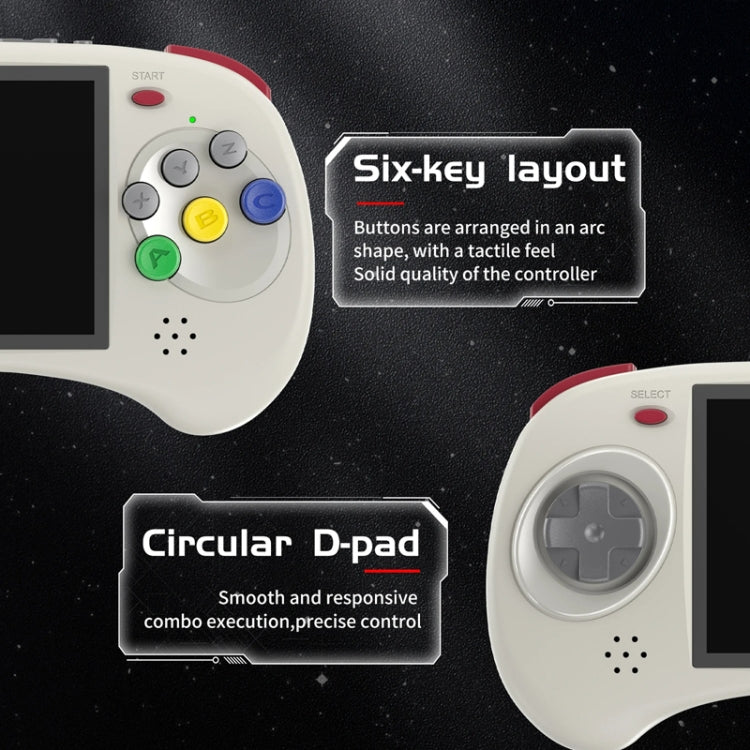 ANBERNIC RG ARC-D Handheld Game Console 4-Inch IPS Screen Linux / Android 11 System Portable Video Arcade 128G(Black) - free shipping - PMC TechLife - Order now!