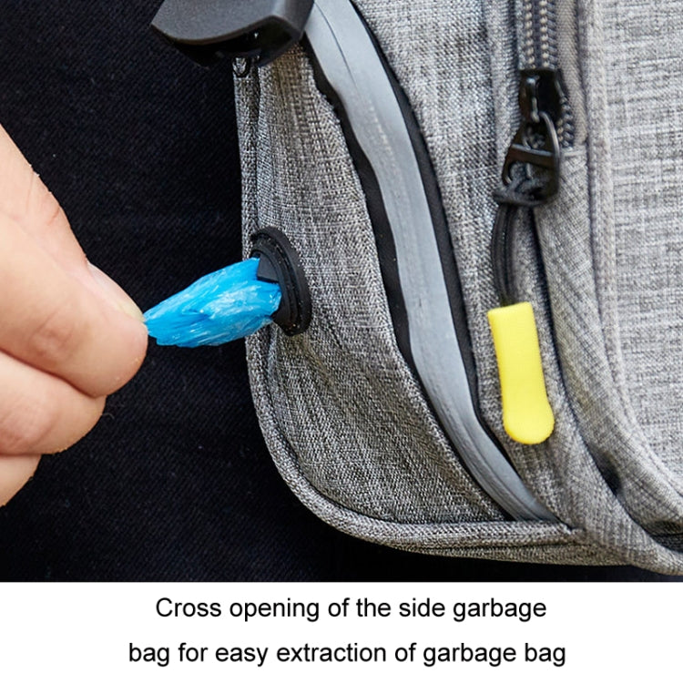 25x17x12cm Portable Pet Training Bag For Outings Dog Pet Snack Waist Bag(Little Dance Dragon Gray+Blue) - free shipping - PMC TechLife - Order now!