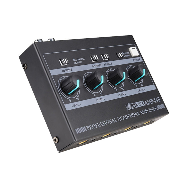 Mini HIFI 8-channel Monitoring Portable Headphone Amplifier Distributor(US Plug) -  by PMC TechLife | Online Shopping South Africa | PMC TechLife | Buy Now Pay Later Mobicred
