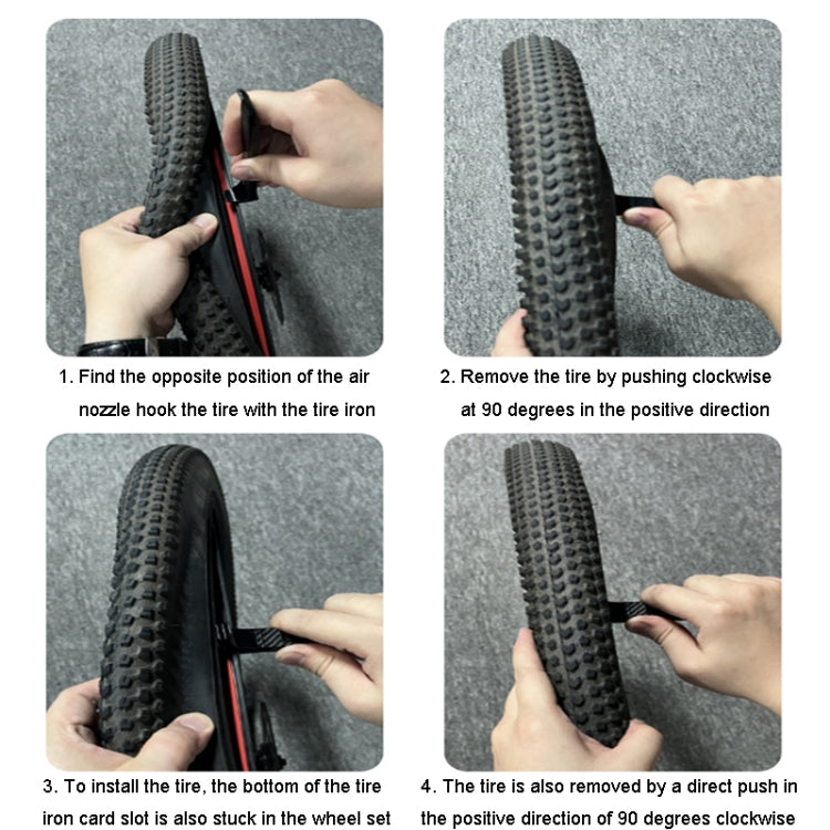 ENLEE Q-10 Bicycle Mountain Bike Tire Repair Pry Bar Disassembly And Maintenance Tool Accessories(Fluorescent Yellow) - Maintenance tools by ENLEE | Online Shopping South Africa | PMc TechLife | Buy Now Pay Later Mobicred
