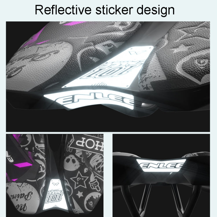 ENLEE E-ZD312 Bicycle MTB Saddle Cushion Super Soft Road Bike Saddle Pads, Model: H Model - Bicycle Saddle by ENLEE | Online Shopping South Africa | PMc TechLife | Buy Now Pay Later Mobicred