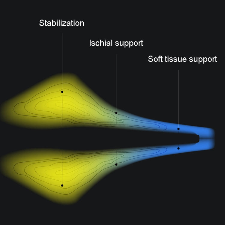 ENLEE E-ZD312 Bicycle MTB Saddle Cushion Super Soft Road Bike Saddle Pads, Model: F Model - Bicycle Saddle by ENLEE | Online Shopping South Africa | PMc TechLife | Buy Now Pay Later Mobicred