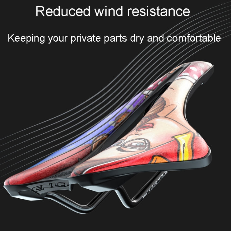 ENLEE E-ZD312 Bicycle MTB Saddle Cushion Super Soft Road Bike Saddle Pads, Model: C Model - Bicycle Saddle by ENLEE | Online Shopping South Africa | PMc TechLife | Buy Now Pay Later Mobicred