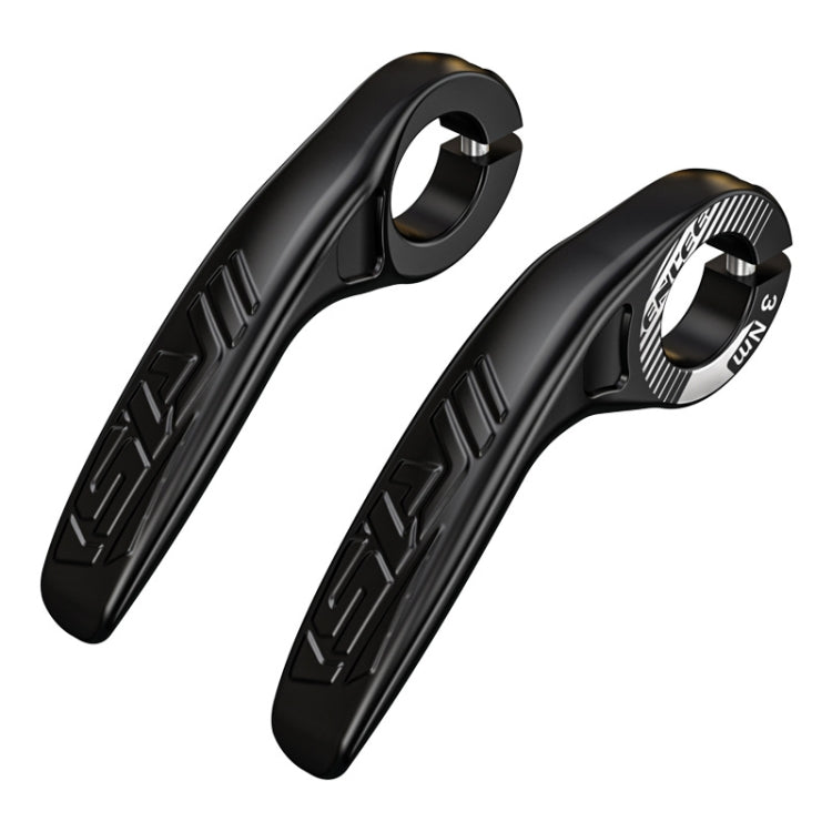 ENLEE E-45616 1pair Bicycle Handlebar Covers Cow Sheeps Horn Grips Joystick Sleeve Accessories(Black) - free shipping - PMc TechLife - Order now!