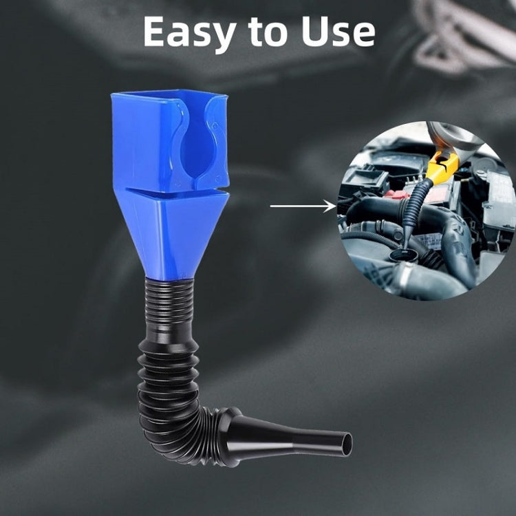 5pcs Plastic Refueling Funnel Portable Folding Telescopic Hose Hands-Free Bayonet(White) - Hand Tool Sets by PMC TechLife | Online Shopping South Africa | PMC TechLife | Buy Now Pay Later Mobicred