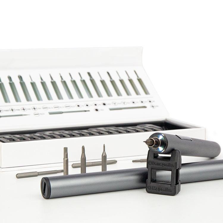 BAKU Worktop 280rpm/Min 0.35N.M Electric Screwdriver Set With 20 Bits - Screwdriver Set by BAKU | Online Shopping South Africa | PMC TechLife | Buy Now Pay Later Mobicred