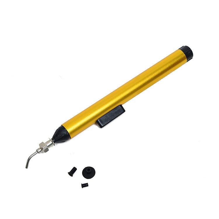 BAKU BK-939 Vacuum Sucking Pen with 3 Suction Headers Repair Tool(Gold) - Sucker by BAKU | Online Shopping South Africa | PMC TechLife | Buy Now Pay Later Mobicred
