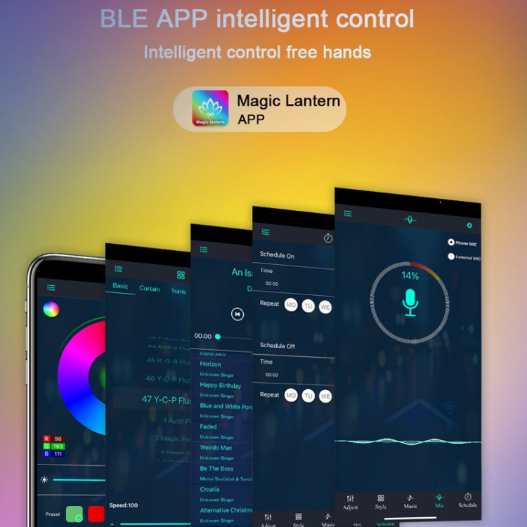 8pcs+4 Corners Bluetooth 12V RGBIC Splicing Wall Light Intelligent Remote Control Indoor Decorative Ambient Lights(US Plug) - Novelty Lighting by PMC TechLife | Online Shopping South Africa | PMC TechLife | Buy Now Pay Later Mobicred