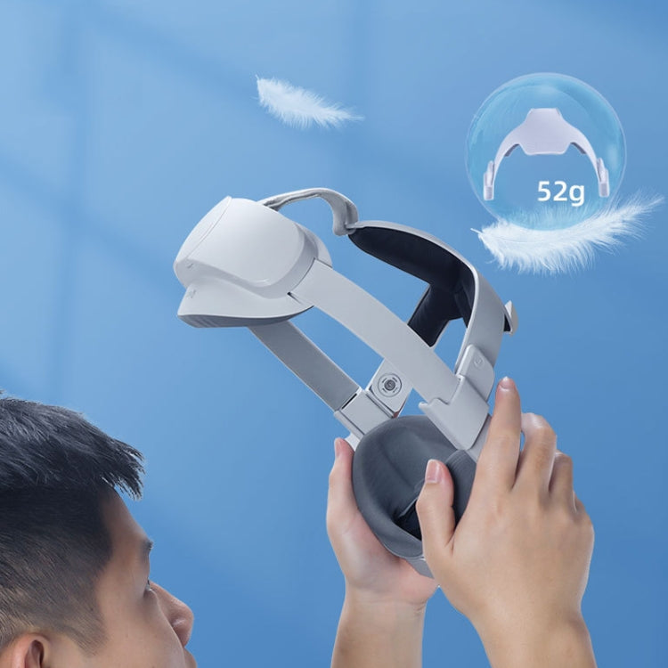 For PICO 4 Hibloks Pressure-free Headband High Elastic PU Headstrap VR Accessories - VR Accessories by hibloks | Online Shopping South Africa | PMC TechLife | Buy Now Pay Later Mobicred