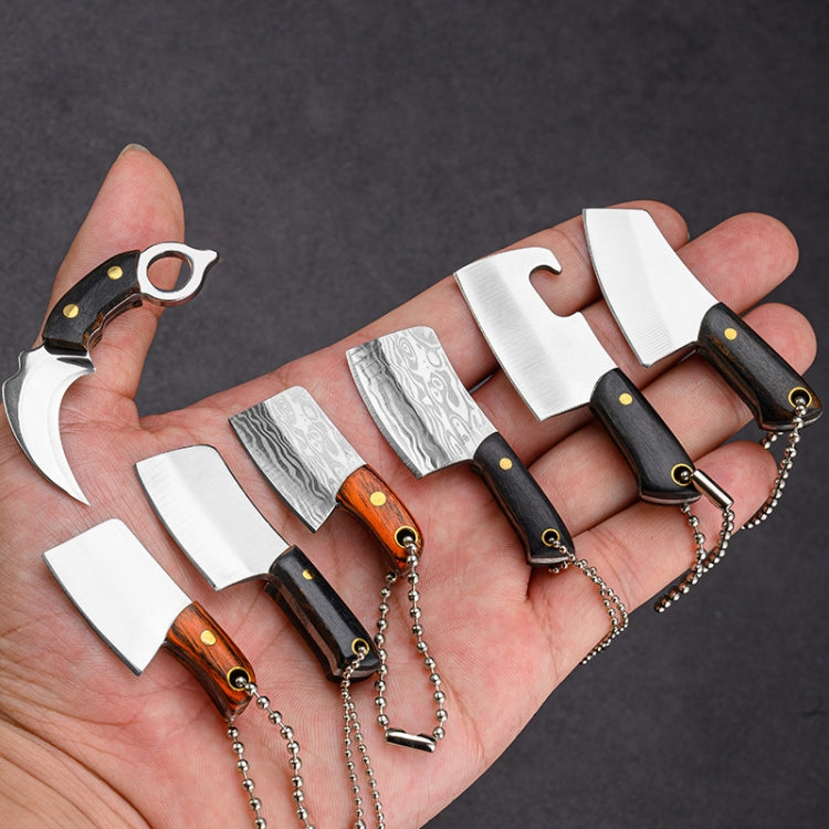 Mini Knife Keychain Portable Removal Express Pendant Accessory With Holster, Model: Bottle Opener Knife - Burin &Cutting Knife by PMC TechLife | Online Shopping South Africa | PMC TechLife