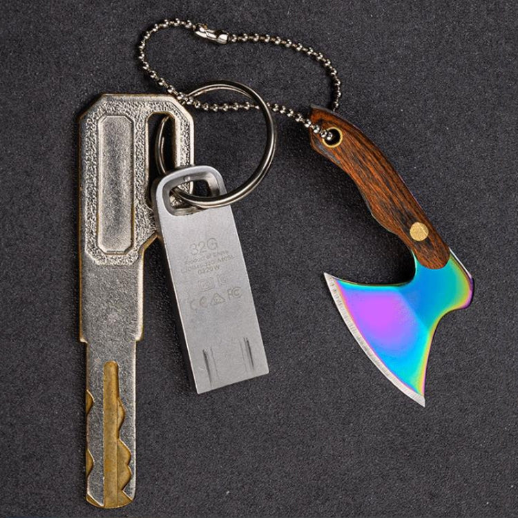 Mini Knife Keychain Portable Removal Express Pendant Accessory With Holster, Model: Kitchen Knife Sanding - Burin &Cutting Knife by PMC TechLife | Online Shopping South Africa | PMC TechLife