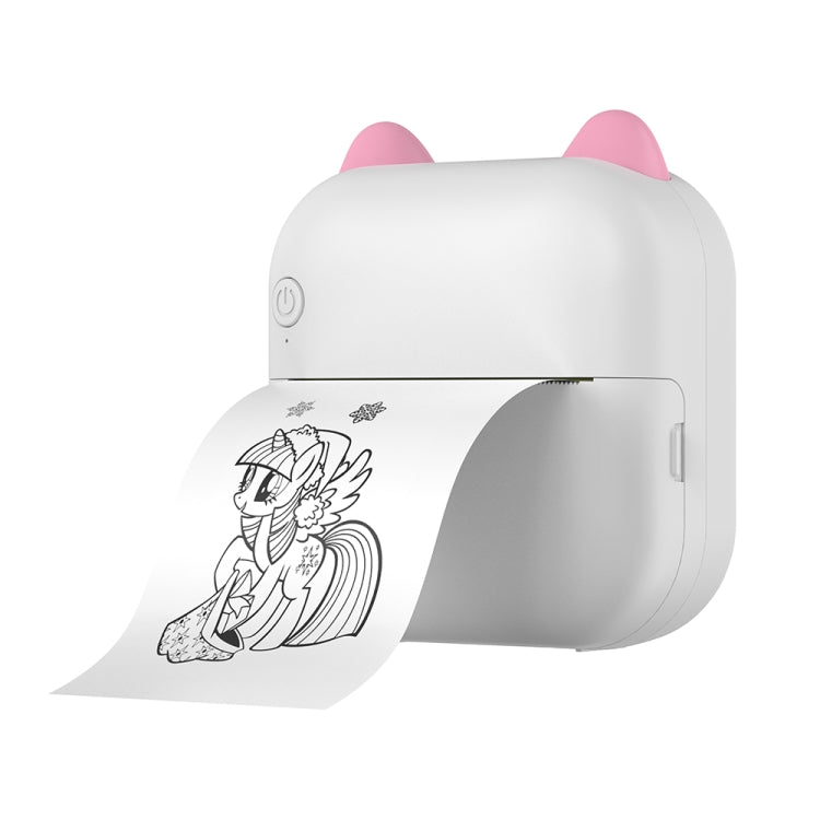 M5 Mini Cartoon Portable Bluetooth Printer Photo Thermal Printer(Pink) - Photo Printers by Huawei | Online Shopping South Africa | PMC TechLife | Buy Now Pay Later Mobicred