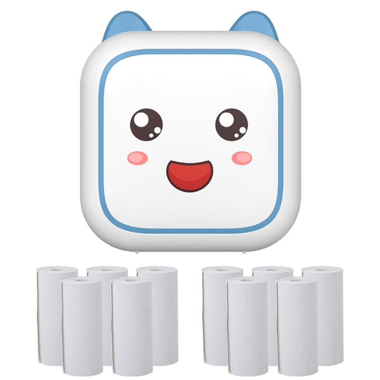 C26 Mini Portable Bluetooth Photo Label Thermal Printer, Spec: Blue+10 Paper - free shipping - PMC TechLife - Order now!