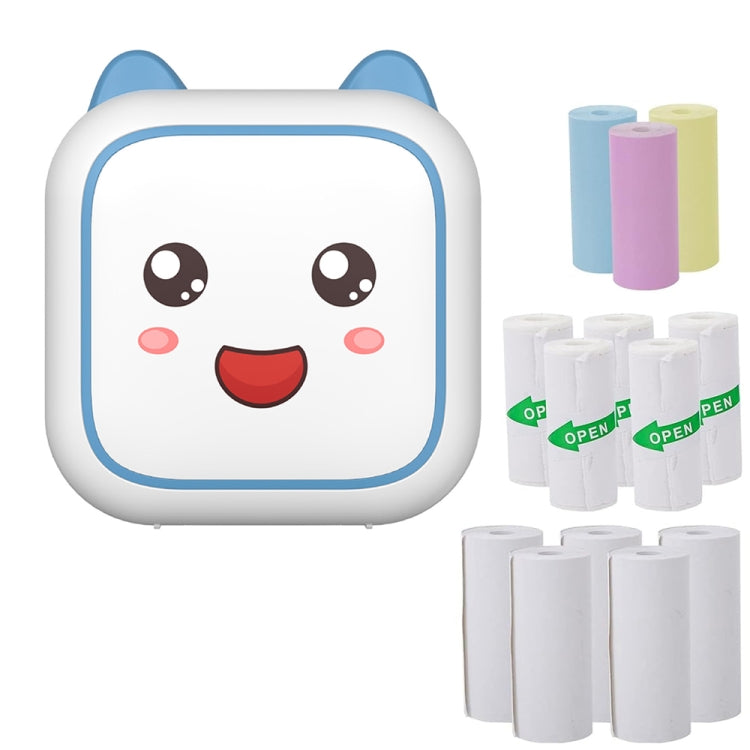 C26 Mini Portable Bluetooth Photo Label Thermal Printer, Spec: Blue+5 Paper+5 Stickers+3 Color Paper - Photo Printers by Huawei | Online Shopping South Africa | PMC TechLife | Buy Now Pay Later Mobicred