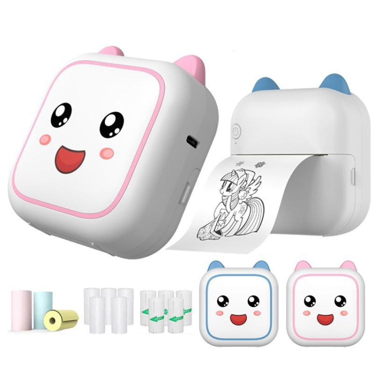 C26 Mini Portable Bluetooth Photo Label Thermal Printer, Spec: Blue+5 Paper - Photo Printers by Huawei | Online Shopping South Africa | PMC TechLife | Buy Now Pay Later Mobicred