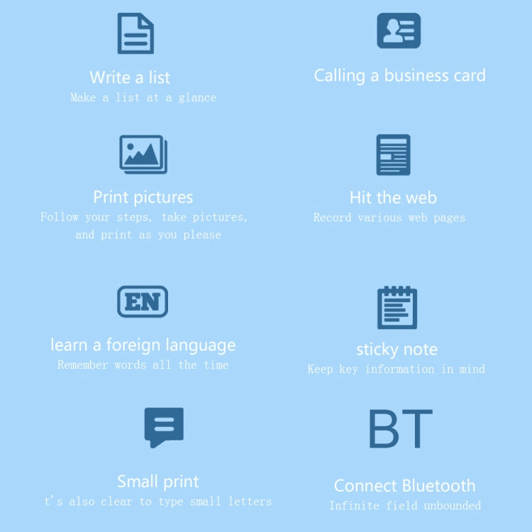 C15 Mini Student Bluetooth Inkless Photo Label Thermal Printer, Spec: Pink+5 Stickers+5 Paper+3 Color Paper - free shipping - PMC TechLife - Order now!