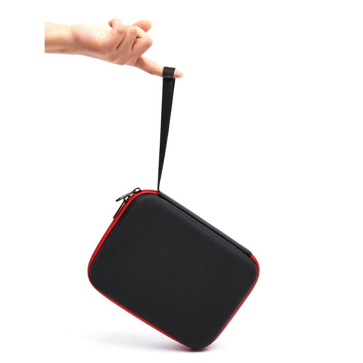 For DJI Osmo Pocket 3 Storage Bag Pocket Camera Handbag(Black Shell Black Inner) - Case & Bags by PMC TechLife | Online Shopping South Africa | PMC TechLife | Buy Now Pay Later Mobicred
