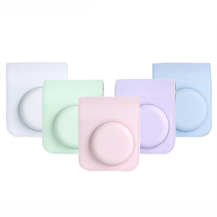 For Polaroid Mini12 7 in 1 Photo Album Sticker Photo Frame Camera Bag, Color: Pink - Leather Bag by PMC TechLife | Online Shopping South Africa | PMC TechLife | Buy Now Pay Later Mobicred