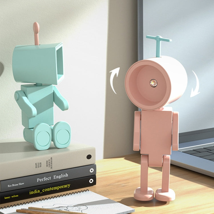 Mini Astronaut Magnetic LED Night Light Desktop Building Block Ornaments Desk Lamp, Color: Square Blue - Bedside Light by PMc TechLife | Online Shopping South Africa | PMc TechLife | Buy Now Pay Later Mobicred