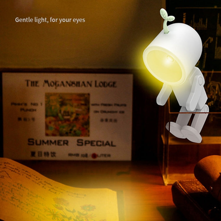 Mini Astronaut Magnetic LED Night Light Desktop Building Block Ornaments Desk Lamp, Color: Square Green - Bedside Light by PMc TechLife | Online Shopping South Africa | PMc TechLife | Buy Now Pay Later Mobicred