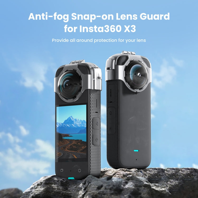 For Insta360 X3 AMagisn Protective Camera Accessories Lens Guard+Case - Case & Bags by aMagisn | Online Shopping South Africa | PMC TechLife | Buy Now Pay Later Mobicred