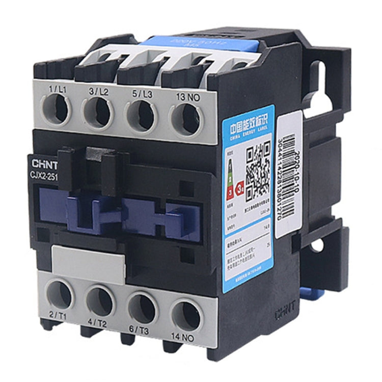CHNT CJX2-2501 25A 220V Silver Alloy Contacts Multi-Purpose Single-Phase AC Contactor - Relays by CHNT | Online Shopping South Africa | PMC TechLife | Buy Now Pay Later Mobicred