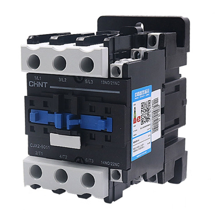 CHNT CJX2-5011 50A 220V Silver Alloy Contacts Multi-Purpose Single-Phase AC Contactor - free shipping - PMC TechLife - Order now!