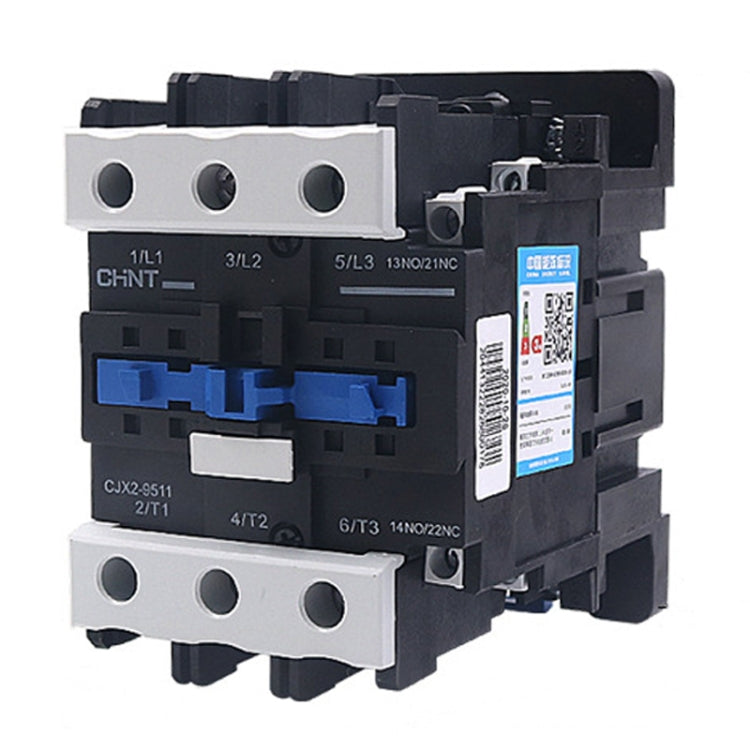 CHNT CJX2-9511 95A 220V Silver Alloy Contacts Multi-Purpose Single-Phase AC Contactor - free shipping - PMC TechLife - Order now!