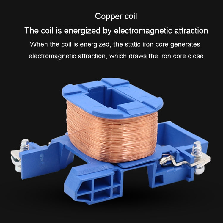 CHNT CJX2-5011 50A 220V Silver Alloy Contacts Multi-Purpose Single-Phase AC Contactor - free shipping - PMC TechLife - Order now!