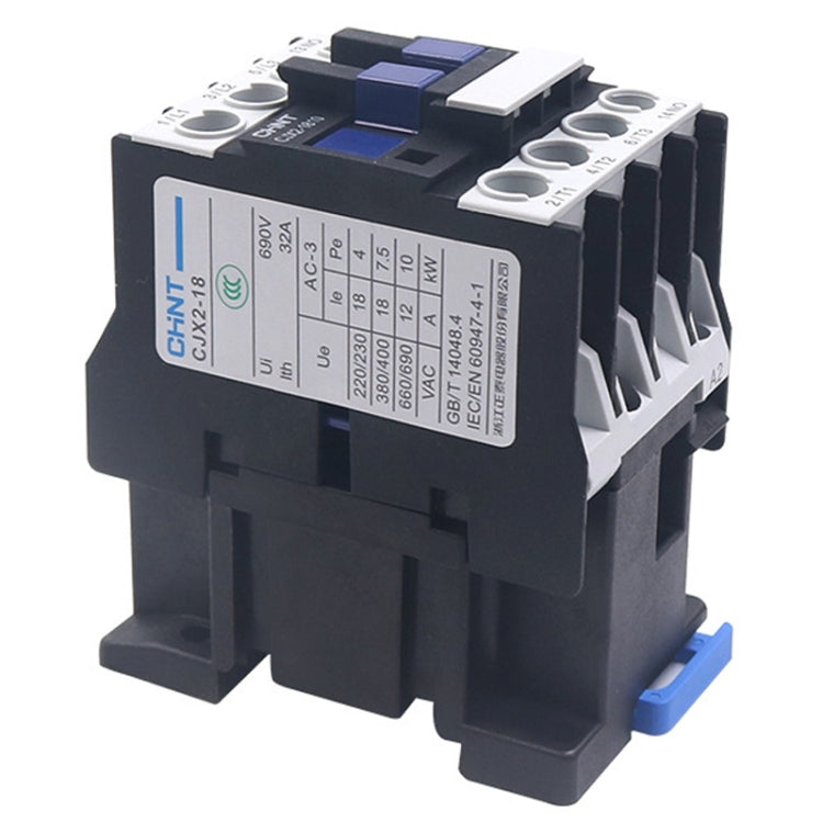 CHNT CJX2-3201 32A 220V Silver Alloy Contacts Multi-Purpose Single-Phase AC Contactor - Relays by CHNT | Online Shopping South Africa | PMC TechLife | Buy Now Pay Later Mobicred