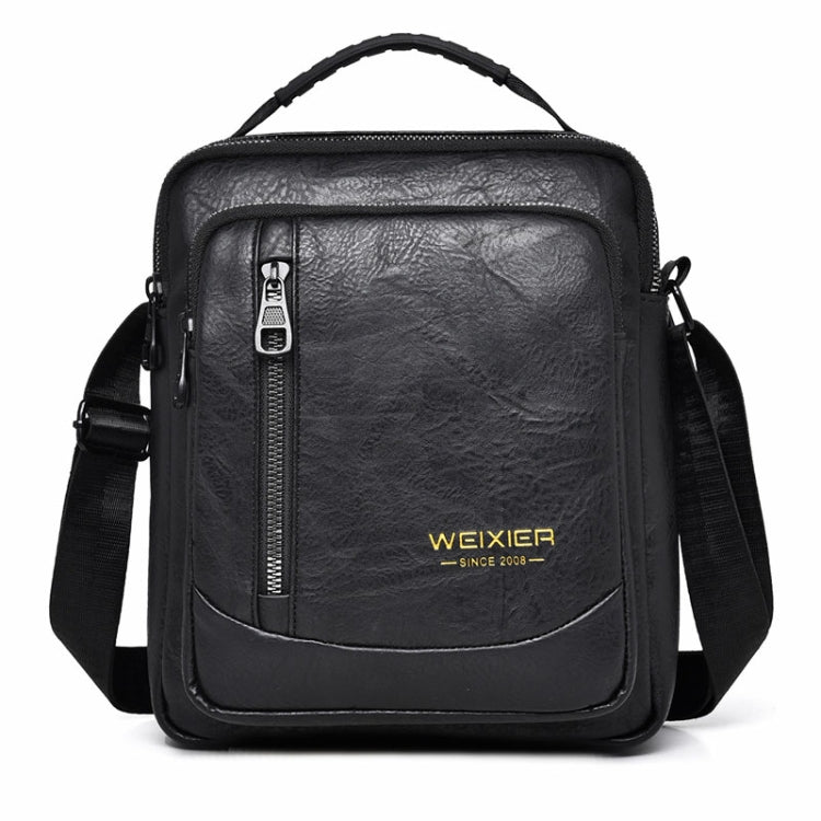 WEIXIER D288 Large Capacity Casual Crossbody Bag Business Waterproof Single Shoulder Packs(Black) - Single-shoulder Bags by WEIXIER | Online Shopping South Africa | PMC TechLife | Buy Now Pay Later Mobicred