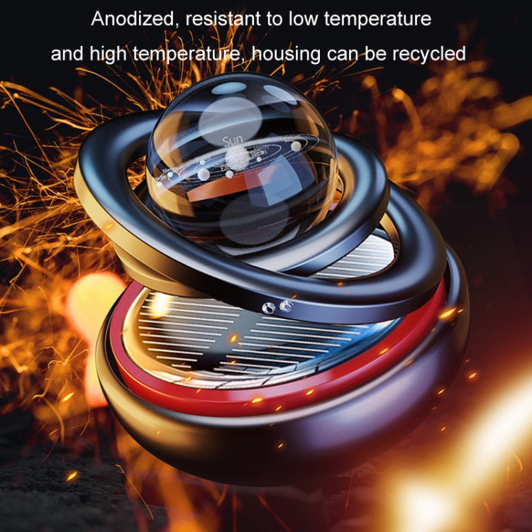 Interstellar Vast Solar Rotating Car Aromatherapy Ornaments, Color: Silver - Air Freshener by PMC TechLife | Online Shopping South Africa | PMC TechLife | Buy Now Pay Later Mobicred