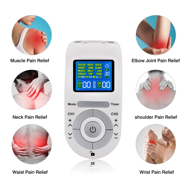 12 Modes TENS Machine Low Frequency Pulse Physiotherapy Device for Pain Relief  HH-8812 - Massage & Relaxation by PMC TechLife | Online Shopping South Africa | PMC TechLife