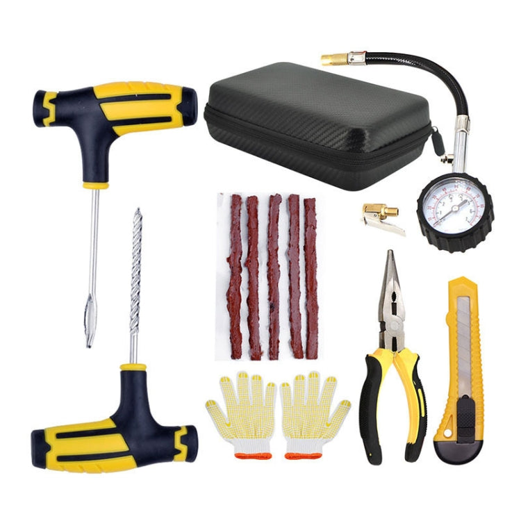 8pcs Automotive Vacuum Tire Repair Tool Car Tire Patching Instrument Set - Tire Repair & Installation Tools by PMC TechLife | Online Shopping South Africa | PMC TechLife | Buy Now Pay Later Mobicred