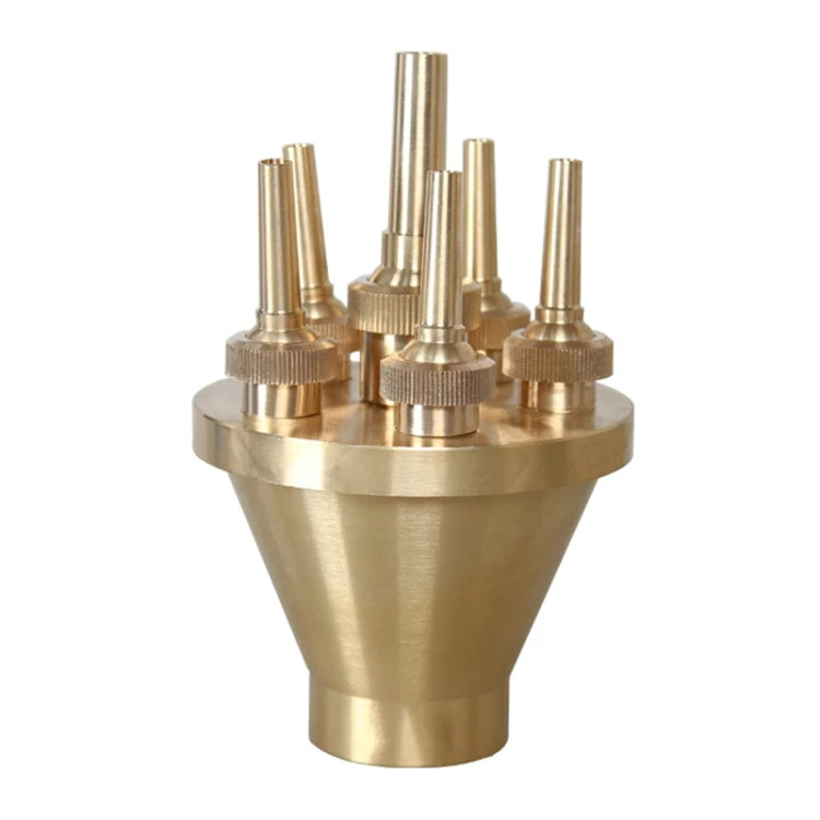 1.5 inch Copper Center Straight Up Nozzle Center Main Spray Plaza Landscaping Fountain Equipment - Watering & Irrigation by PMc TechLife | Online Shopping South Africa | PMc TechLife | Buy Now Pay Later Mobicred