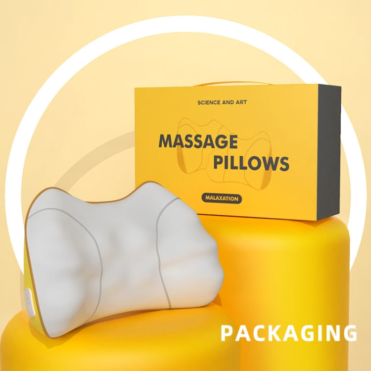 Waist And Back Massager Lumbar Vertebra Car Neck Massage Pillow, Specification: Charging Model Gray - free shipping - PMC TechLife - Order now!
