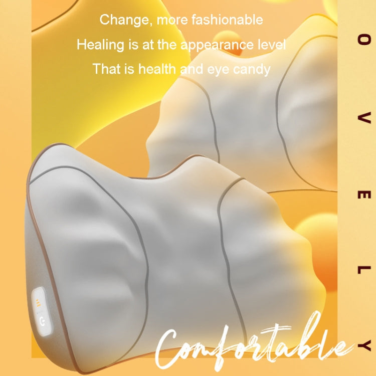 Waist And Back Massager Lumbar Vertebra Car Neck Massage Pillow, Specification: Wired Model Gray - free shipping - PMC TechLife - Order now!