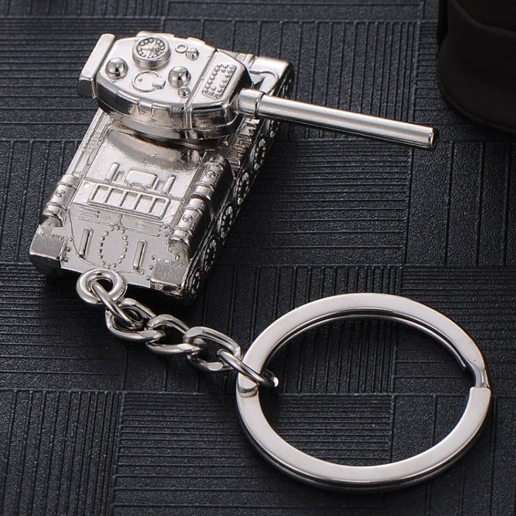Men Car Pendant Personalized Tank World Model Keychain(Tank Silver) - Key Rings by PMC TechLife | Online Shopping South Africa | PMC TechLife | Buy Now Pay Later Mobicred
