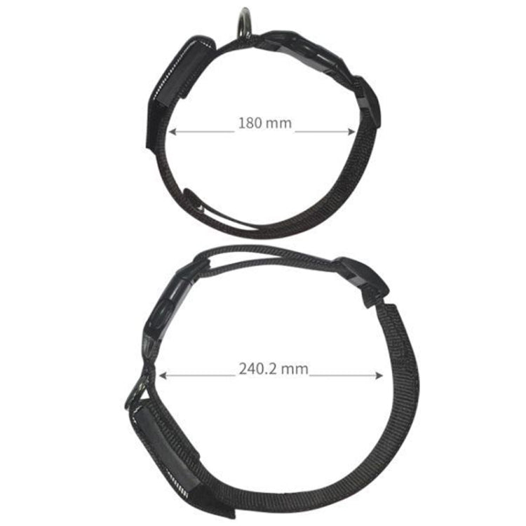 LED Display Pet Collar Rechargeable High Visibility DIY Single Color Collar(Green) - Collars by PMC TechLife | Online Shopping South Africa | PMC TechLife | Buy Now Pay Later Mobicred