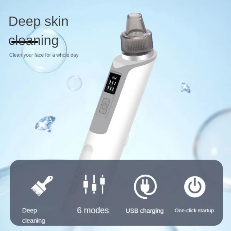ZLY-018 Household Electric Blackhead Suction Device Pore Cleaning and Beauty Equipment(Standard) - free shipping - PMC TechLife - Order now!
