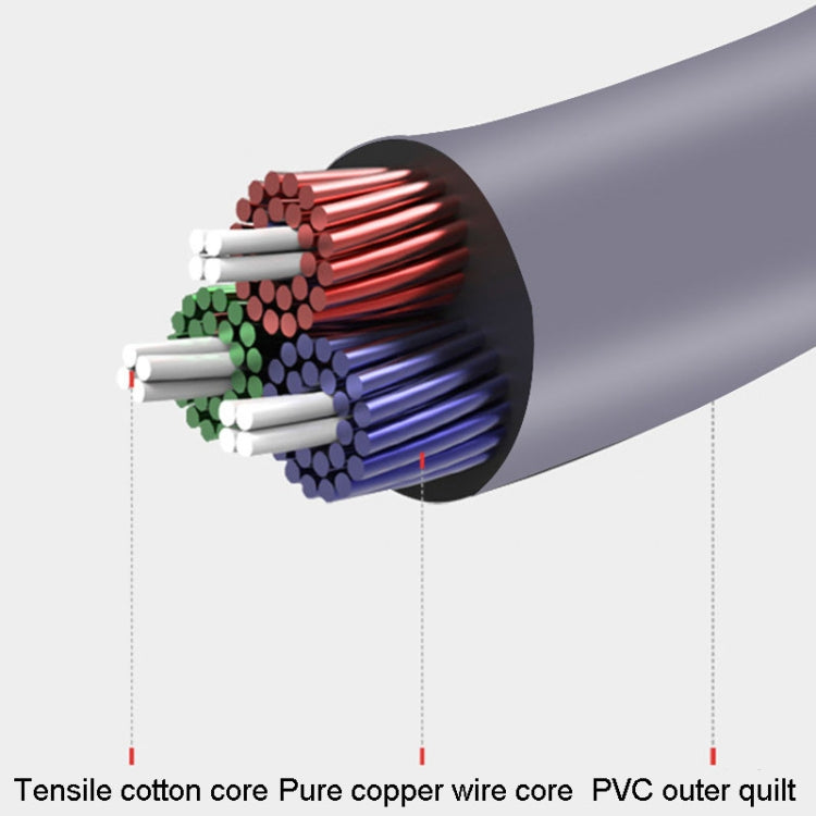 JINGHUA A240 3.5mm Male To Male Audio Cable Cell Phone Car Stereo Microphone Connection Wire, Size: 30m(Gray) - Microphone Audio Cable & Connector by JINGHUA | Online Shopping South Africa | PMC TechLife | Buy Now Pay Later Mobicred