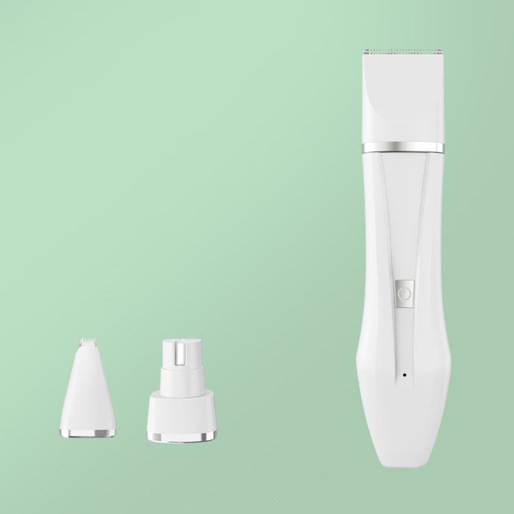 Multifunctional Pet Electric Shaver Cat And Dog Hair Clipper, Color: 3-in-1 White - Electric Clipper by PMC TechLife | Online Shopping South Africa | PMC TechLife | Buy Now Pay Later Mobicred