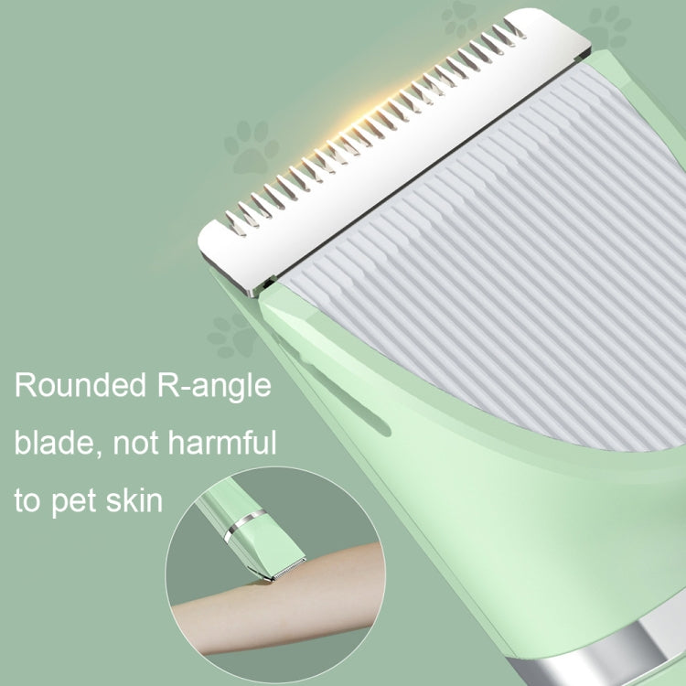 Multifunctional Pet Electric Shaver Cat And Dog Hair Clipper, Color: 2-in-1 Green - Electric Clipper by PMC TechLife | Online Shopping South Africa | PMC TechLife | Buy Now Pay Later Mobicred