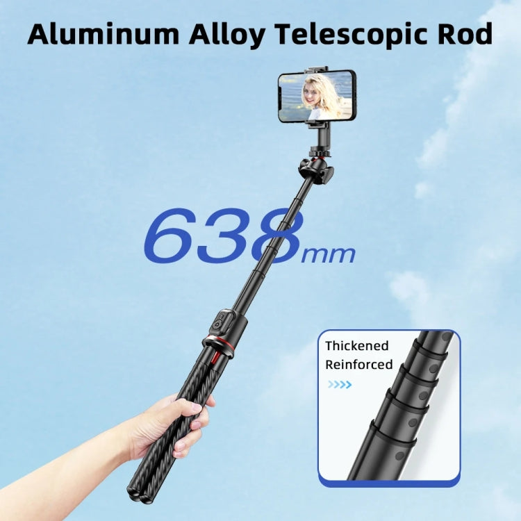 C03 Telescopic Pole With Remote Octopus Tripod Mobile Phone Camera Portable Handheld Photo Bracket - Stand by PMC TechLife | Online Shopping South Africa | PMC TechLife | Buy Now Pay Later Mobicred