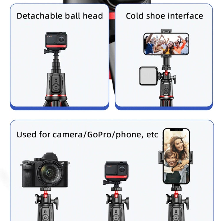 C03 Telescopic Pole With Remote Octopus Tripod Mobile Phone Camera Portable Handheld Photo Bracket - Stand by PMC TechLife | Online Shopping South Africa | PMC TechLife | Buy Now Pay Later Mobicred
