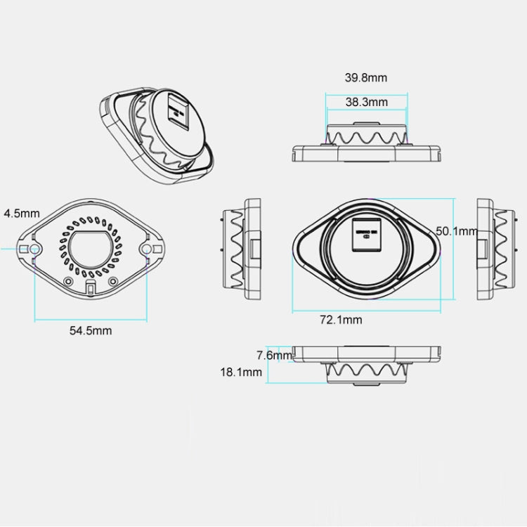 2 in 1 Car Modification Fast Charging USB-C Car Charger(UCC-320 QC3.0+PD) - DIY Modified Charger by PMC TechLife | Online Shopping South Africa | PMC TechLife | Buy Now Pay Later Mobicred