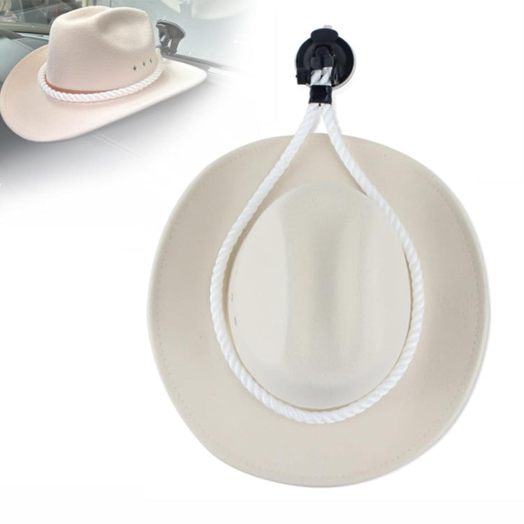 Car Cowboy Hat Rack Home Door Rear Hat Hook Holder, Color: White - Stowing Tidying by PMC TechLife | Online Shopping South Africa | PMC TechLife | Buy Now Pay Later Mobicred