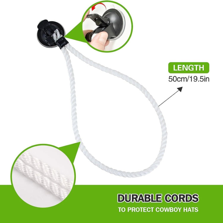 Car Cowboy Hat Rack Home Door Rear Hat Hook Holder, Color: Black - Stowing Tidying by PMC TechLife | Online Shopping South Africa | PMC TechLife | Buy Now Pay Later Mobicred